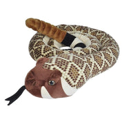 Wild Republic Texaanse ratelslang knuffel - pluche - 280 cm - slang - Pluchen speelgoed