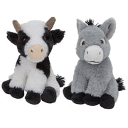 nature-planet-pluche-koe-en-ezel-knuffels-setje-19-cm-en-16-cm-zacht-speelgoed_10349816
