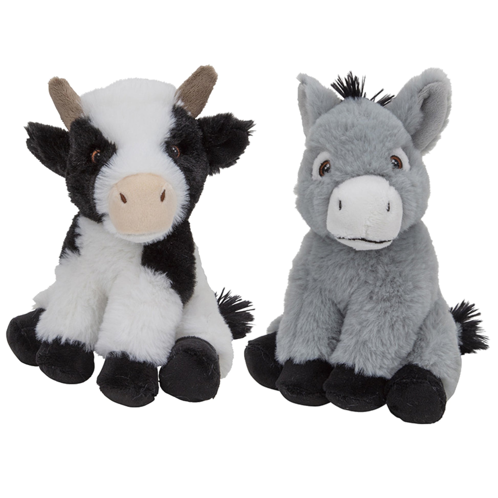 nature-planet-pluche-koe-en-ezel-knuffels-setje-19-cm-en-16-cm-zacht-speelgoed_10349816