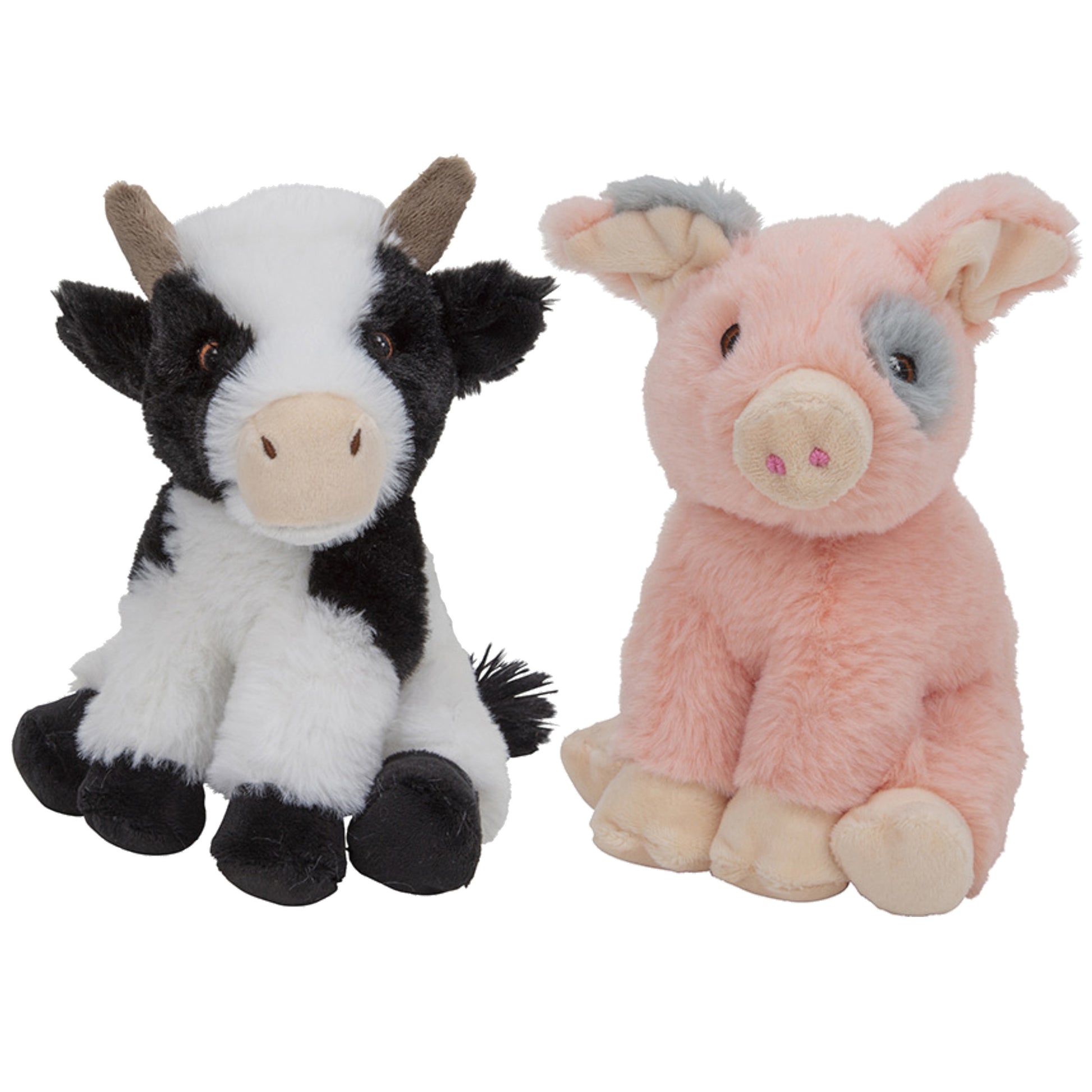 pluche-boerderijdieren-knuffels-koe-en-varken-setje-van-19-en-18-cm_10349817