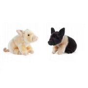 Set van 2 pluche varkens knuffels - 20 cm - biggen - Pluchen speelgoed