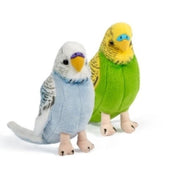 set-van-2x-pluche-grasparkiet-knuffels-14-cm_10183818