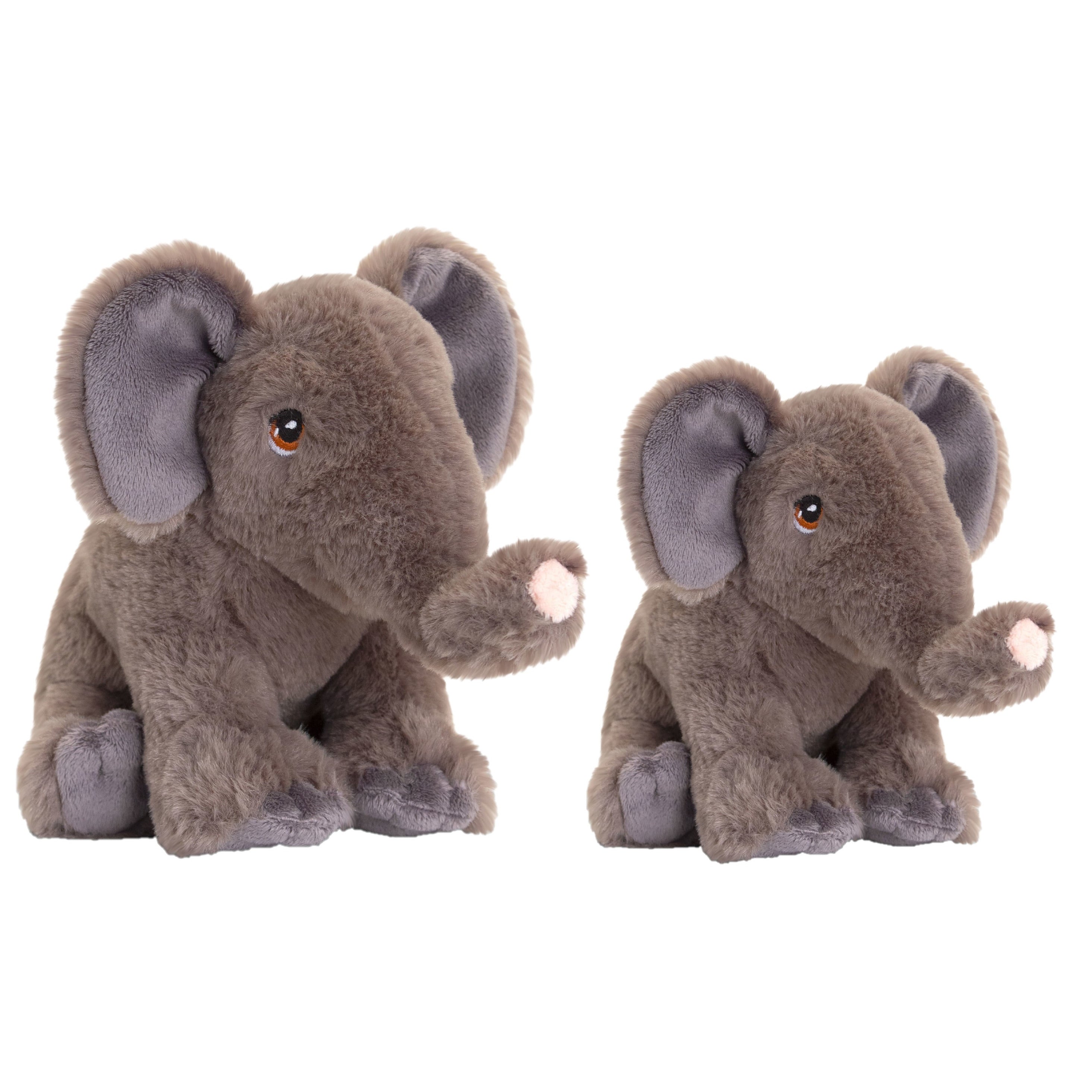 keel-toys-pluche-knuffel-dieren-set-2x-olifanten-25-en-35-cm_10362836