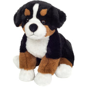 Berner Sennen knuffel hond - pluche - 26 cm - multi kleur - Pluchen speelgoed