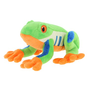 keel-toys-pluche-boomkikker-knuffeldier-multi-kleuren-zittend-15-cm_10410844