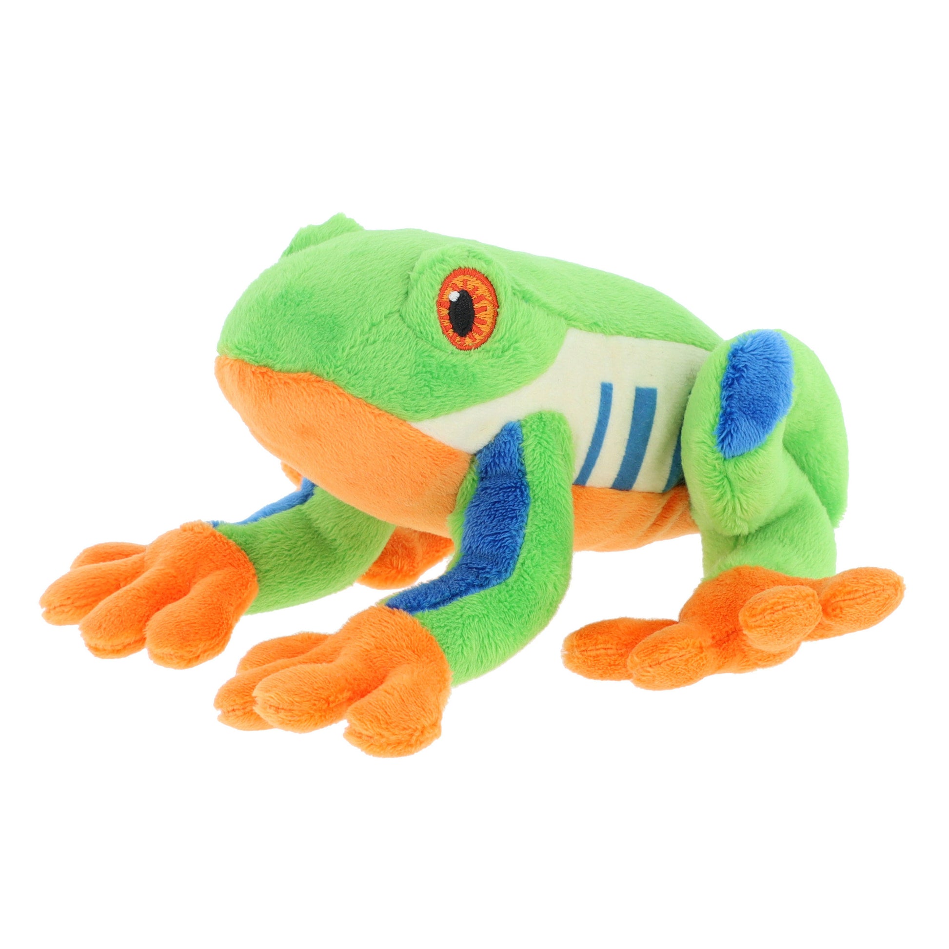 keel-toys-pluche-boomkikker-knuffeldier-multi-kleuren-zittend-15-cm_10410844
