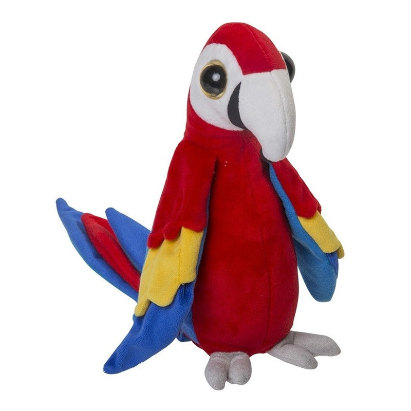 nature-planet-pluche-papegaai-knuffel-rood-25-cm-vogels-dieren_10124861