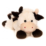 Habibi koe magnetronknuffel - warmteknuffel - 28 cm - pluche - Pluchen speelgoed