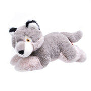 Wild Republic wolf knuffel - pluche - Eco-kins - 25 cm - wilde dieren - Pluchen speelgoed