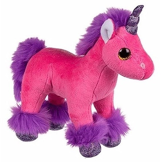 eenhoorn-knuffel-fuchsia-roze-pluche-18-cm-kraalogen_10090869