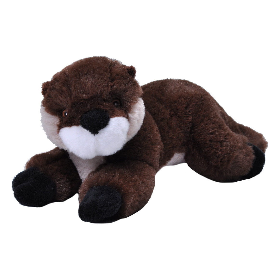 Wild Republic otter knuffel - pluche - 25 cm - bruin - Pluchen speelgoed