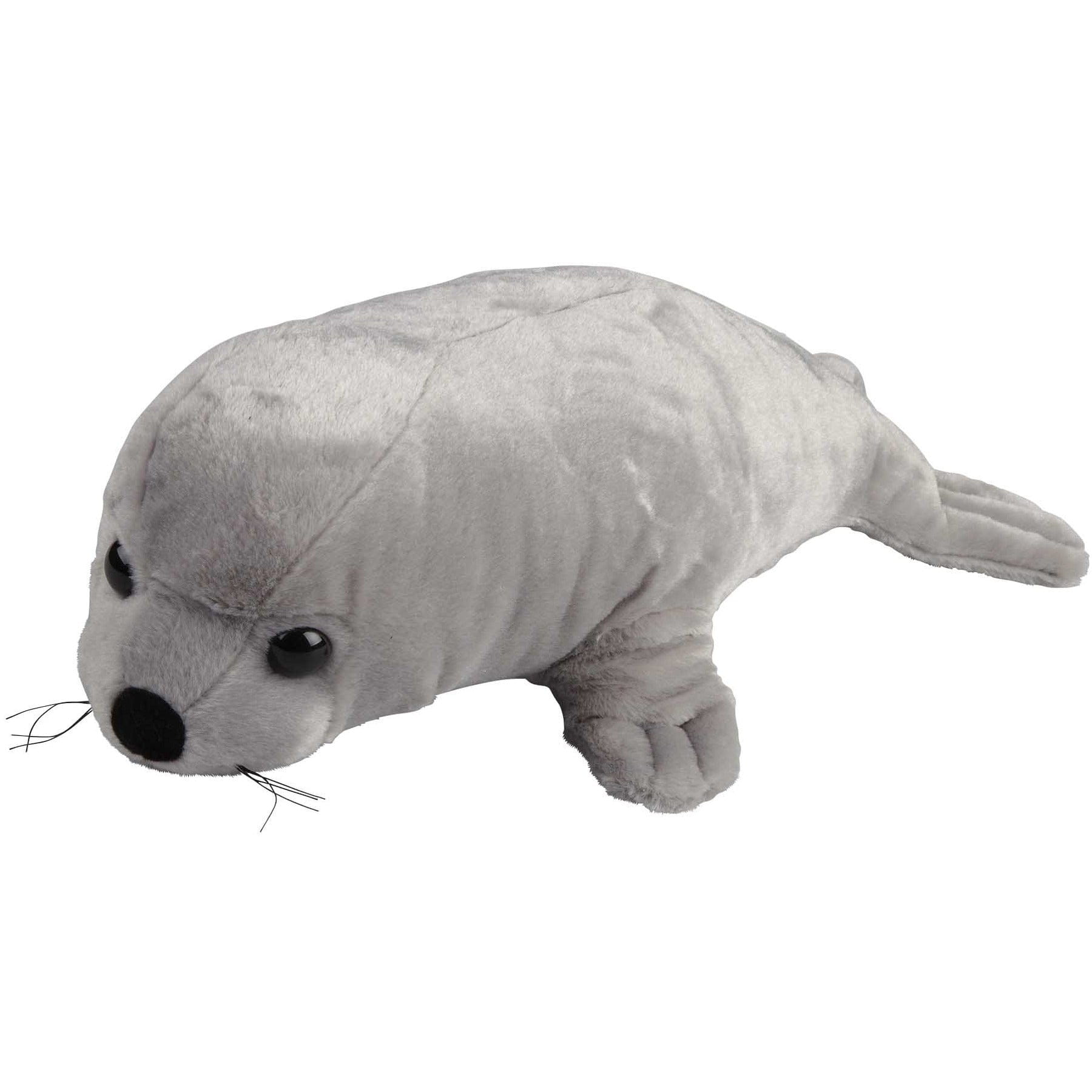 Grijze zeehond knuffel - pluche - 40 cm - zee dier - Pluchen speelgoed