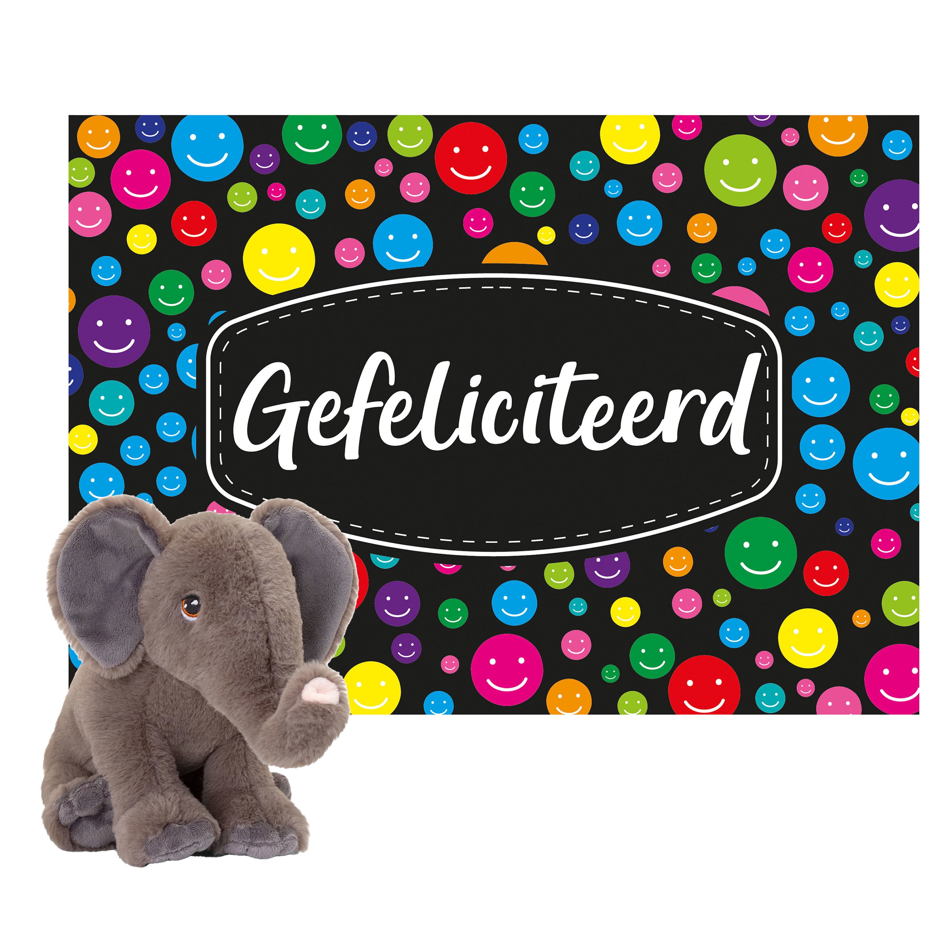 keel-toys-cadeaukaart-gefeliciteerd-met-knuffeldier-olifant-18-cm_10362878