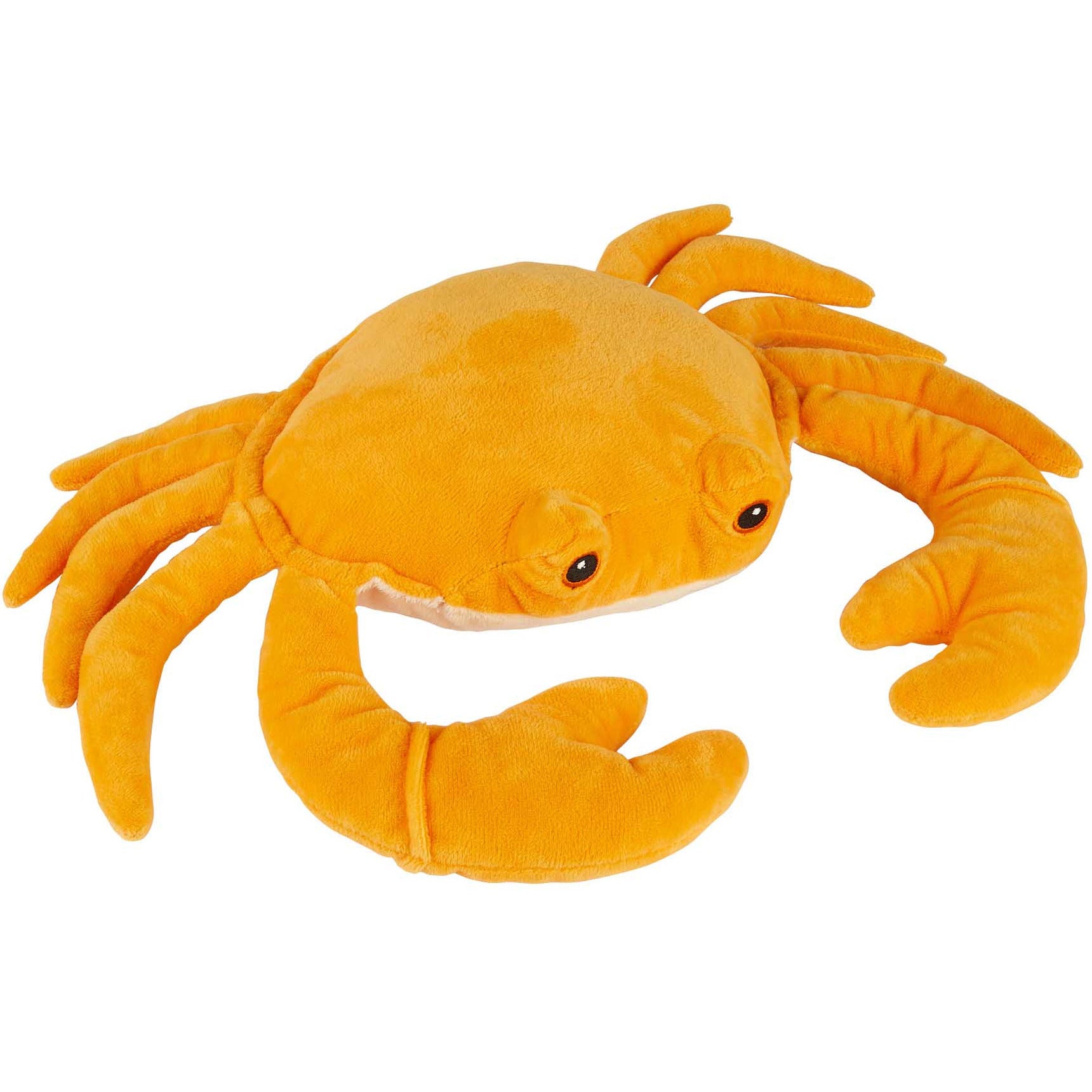 pluche-knuffel-zeedieren-krab-van-33-cm-oranje-krabbetjes-knuffels_10325887