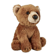 Pluche bruine beer knuffel - 15 cm - pluche - knuffeldier - kinderen - Pluchen speelgoed