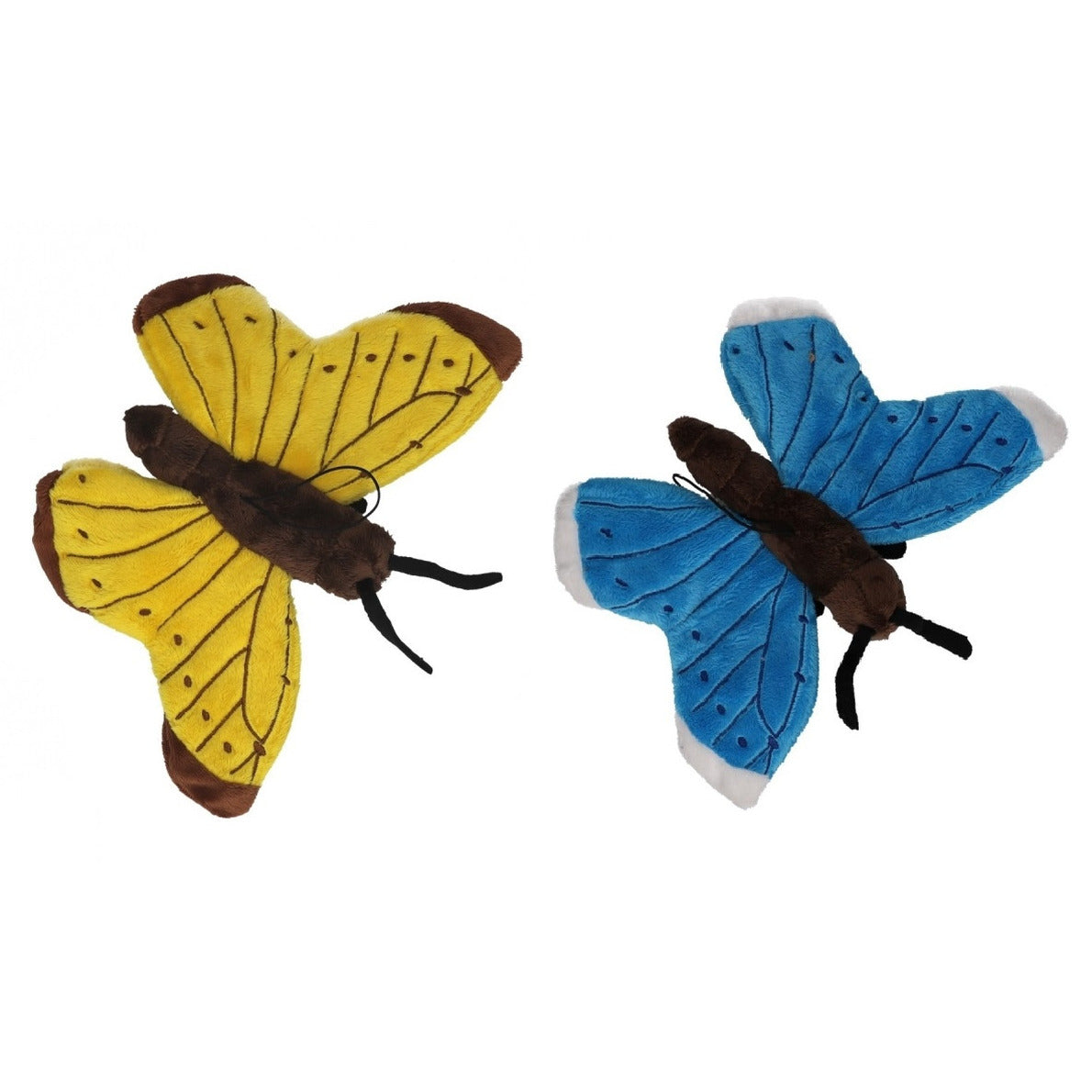 set-van-2x-stuks-pluche-vlinder-knuffeldieren-van-21-cm_10349894