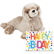 Zeehond pup knuffel - pluche - 23 cm - verjaardag cadeau - Pluchen speelgoed
