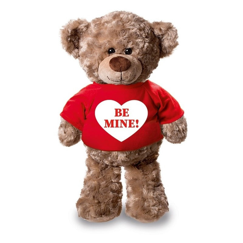 knuffel-teddybeer-hartje-be-mine-24-cm-pluche-met-shirt_10133895