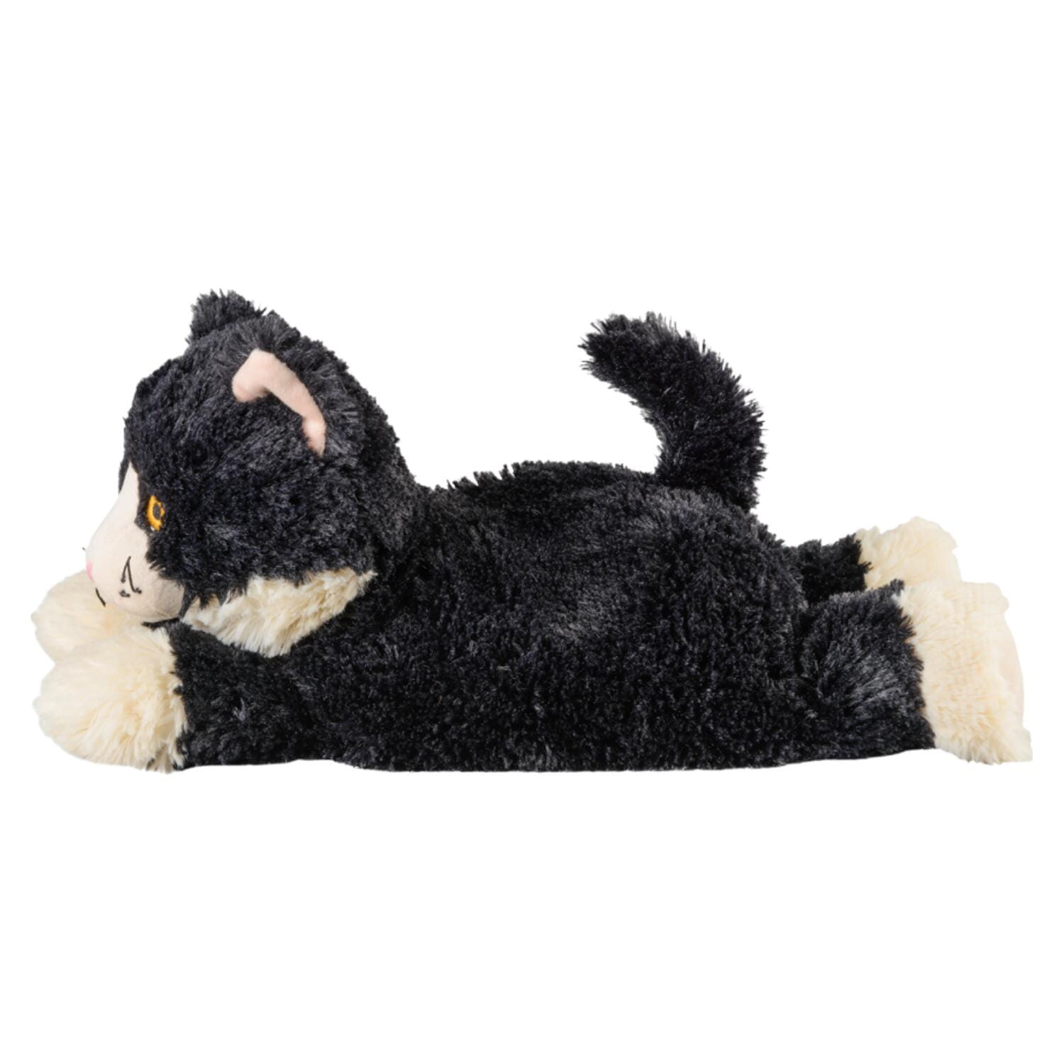 Warmies kat warmteknuffel - pluche - 38 cm - lavendel - Pluchen speelgoed