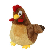 pluche-haan-knuffel-20-cm-bruin-boerderijdier_10429902