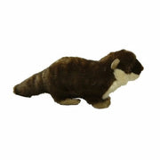 Pluche otter knuffel - 25 cm - bruin en beige - Pluchen speelgoed