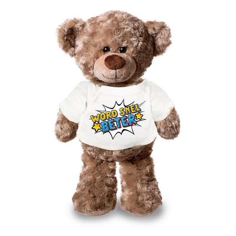 knuffel-teddybeer-word-snel-beter-24-cm-pluche-met-shirt_10193916