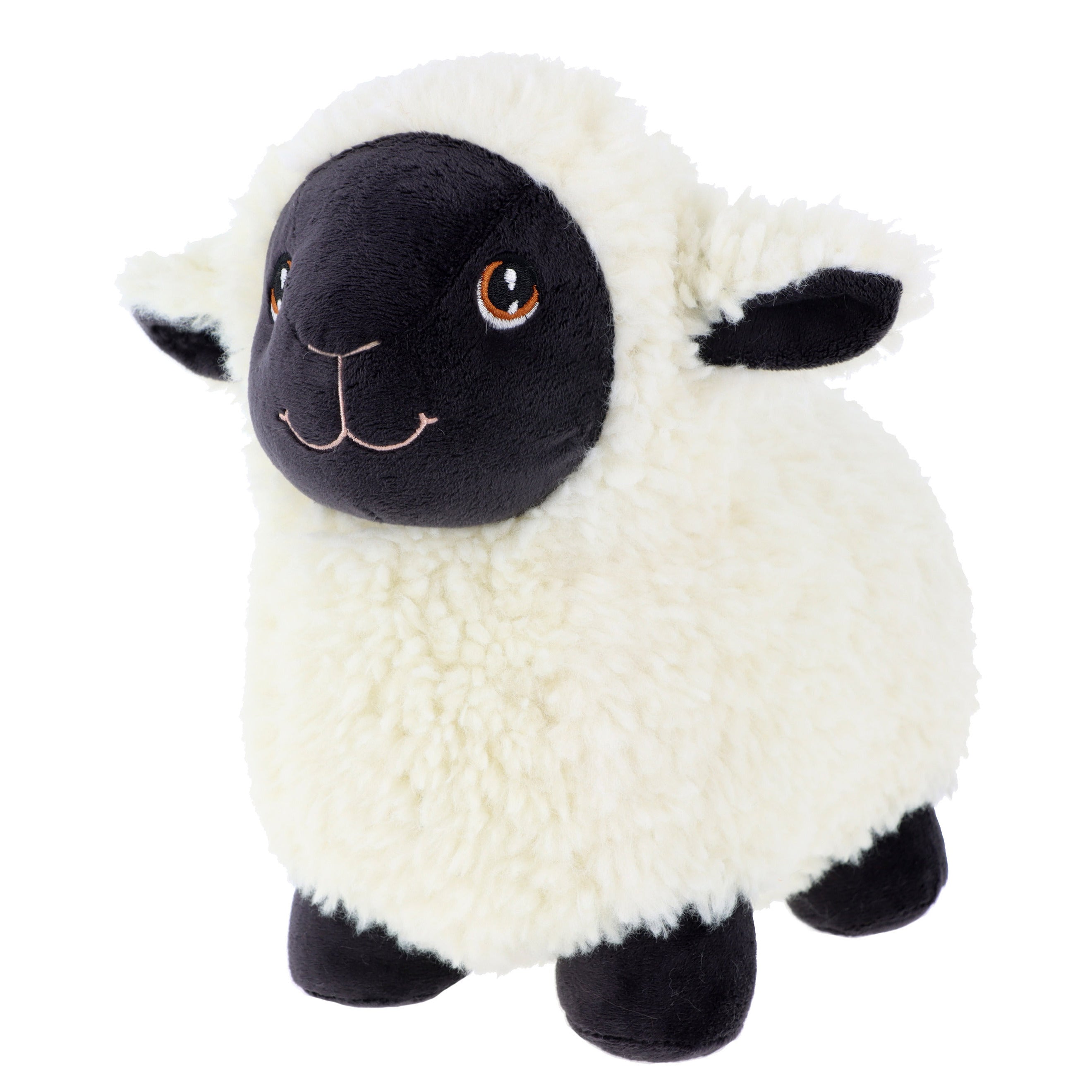 keel-toys-schaap-knuffel-pluche-wit-zwart-18-cm_10410917