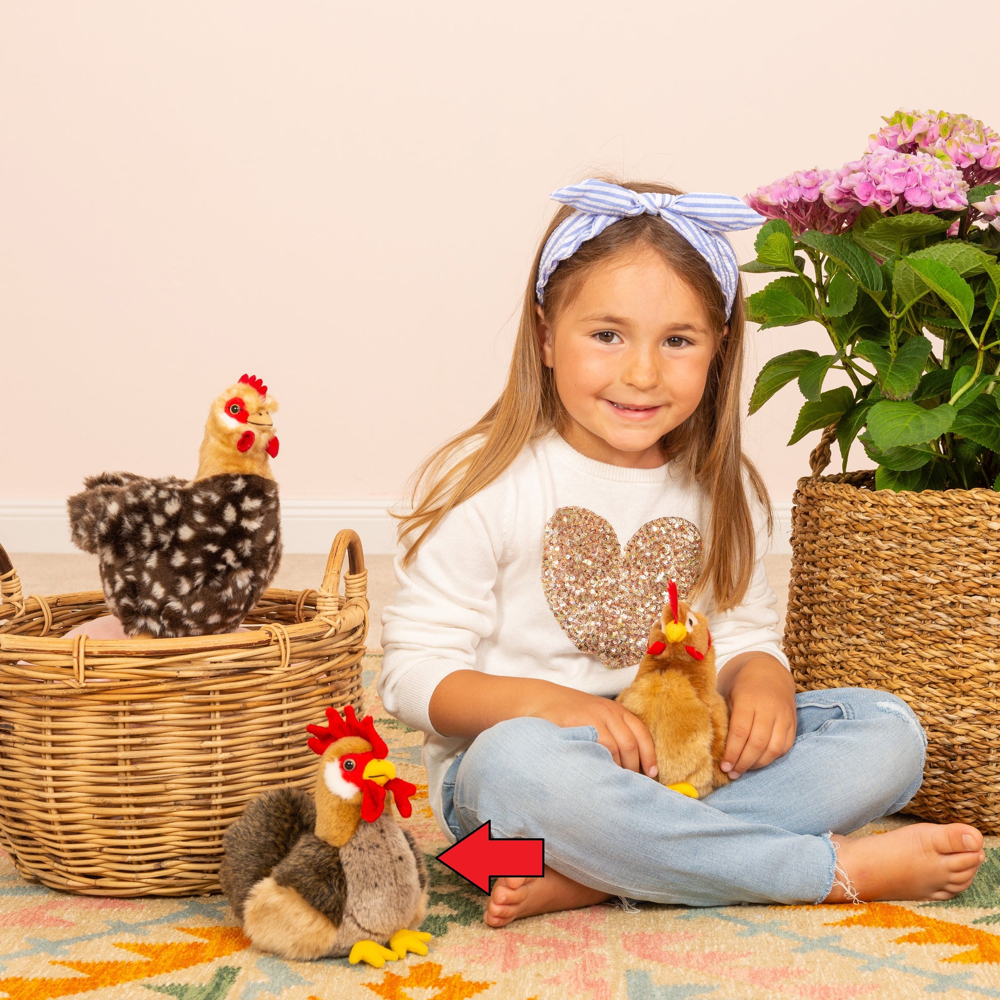hermann-teddy-haan-kip-knuffel-pluche-lichtbruin-17-cm_10429919-1