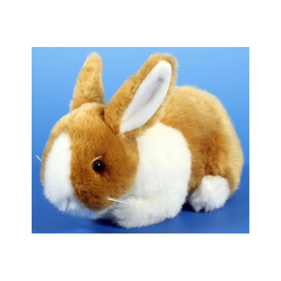 pluche-knuffel-konijn-bruin-met-wit-pluche-dieren-knuffels-20-cm-konijnen_10065921