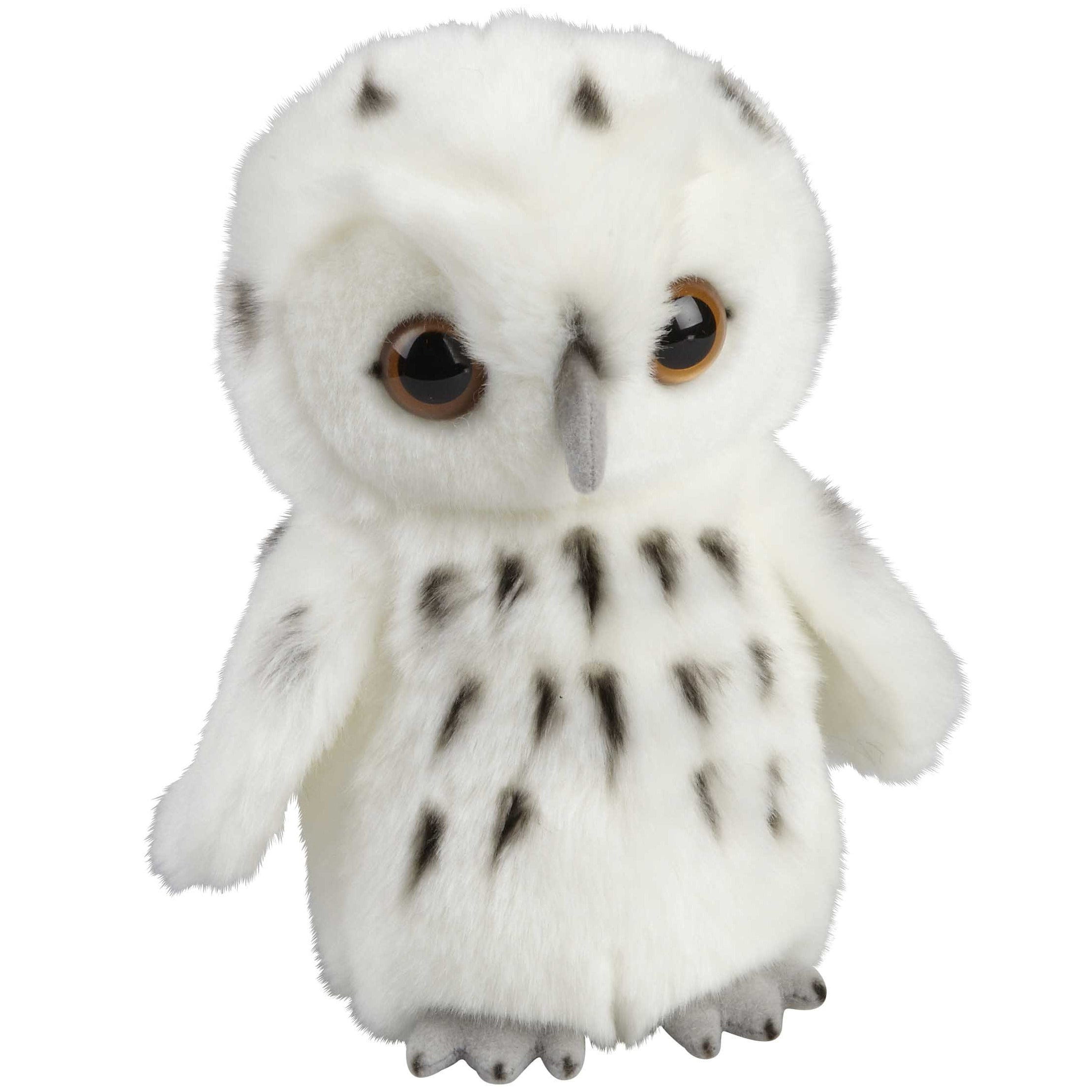 Ravensden sneeuwuil knuffel - pluche - 18 cm - uil - Pluchen speelgoed