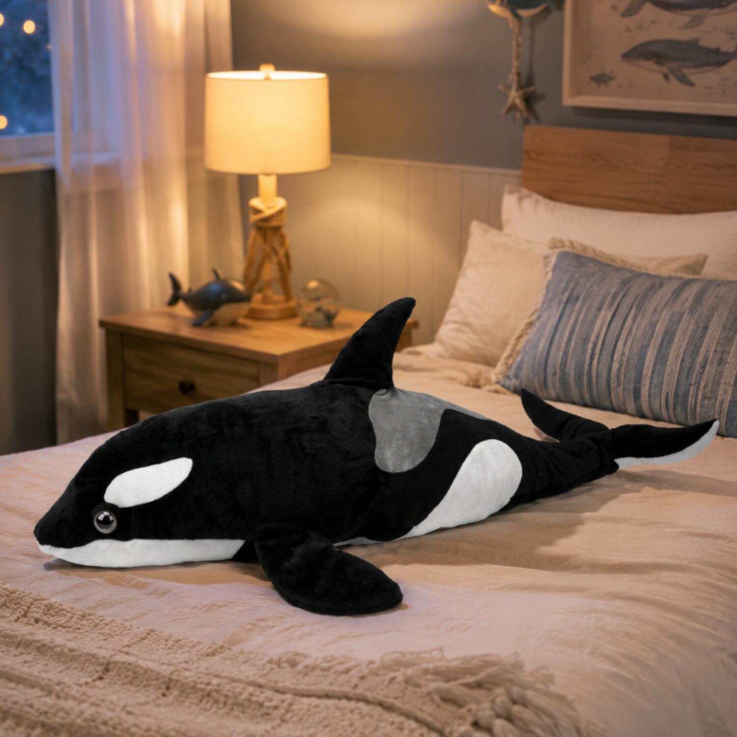 nature-planet-orka-knuffel-pluche-zwart-wit-90-cm_10464935-6