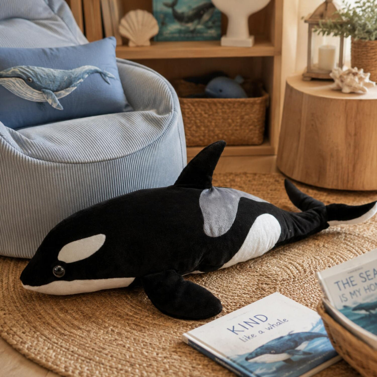 nature-planet-orka-knuffel-pluche-zwart-wit-90-cm_10464935-7