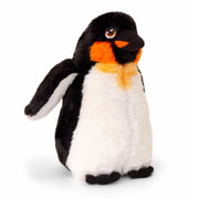 Keel Toys keizerspinguin knuffel - pluche - 25 cm - wit/zwart - Pluchen speelgoed