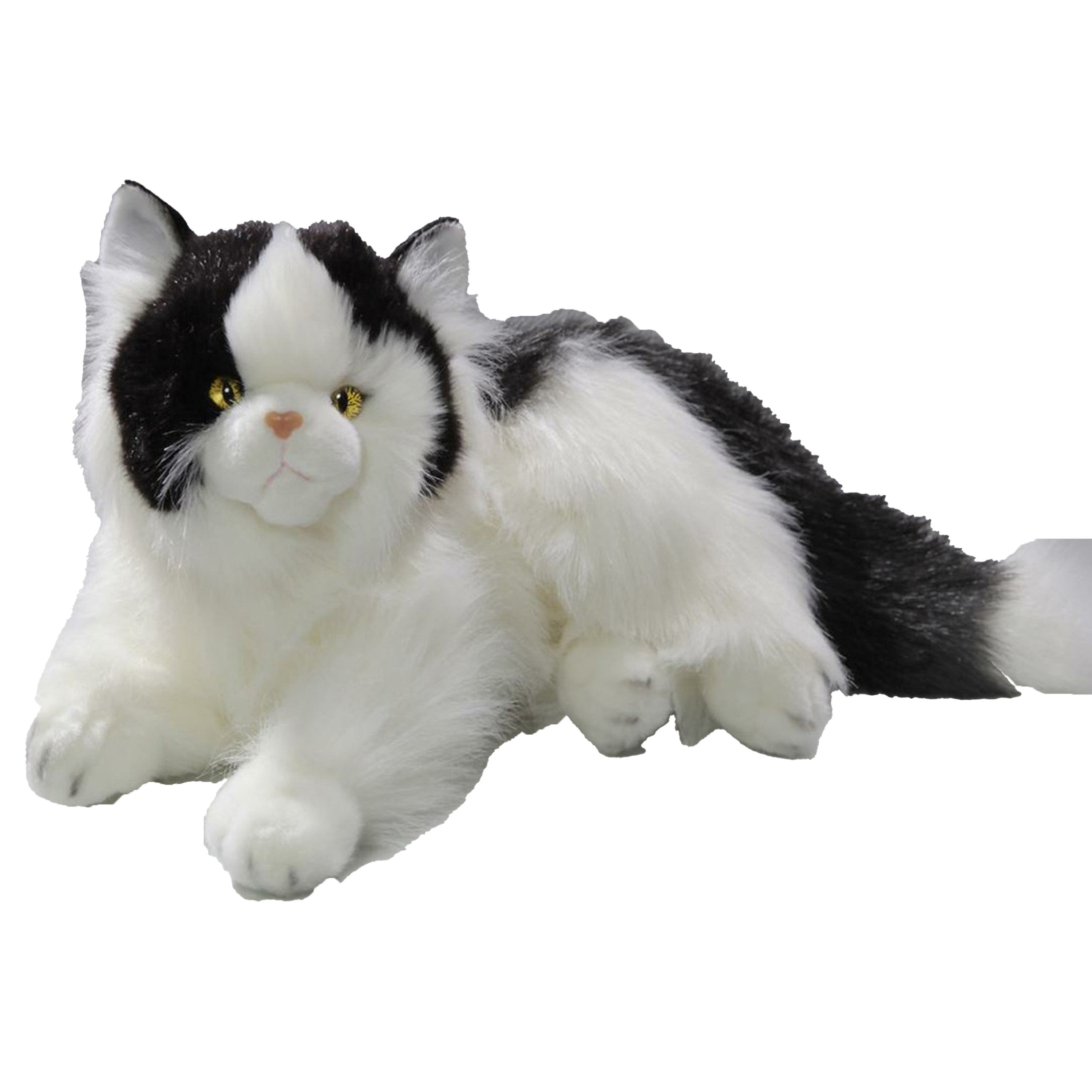 carldick-perzische-kat-knuffel-pluche-30-cm-wit-zwart-kat_10432936-2
