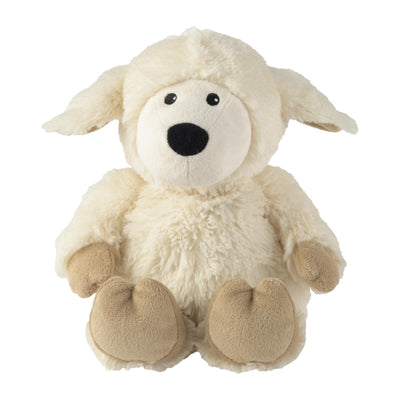 Warmies schaap warmteknuffel - wit - 33 cm - magnetronknuffel