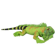 Nature Planet leguaan knuffel - pluche - groen - 62 cm - Pluchen speelgoed