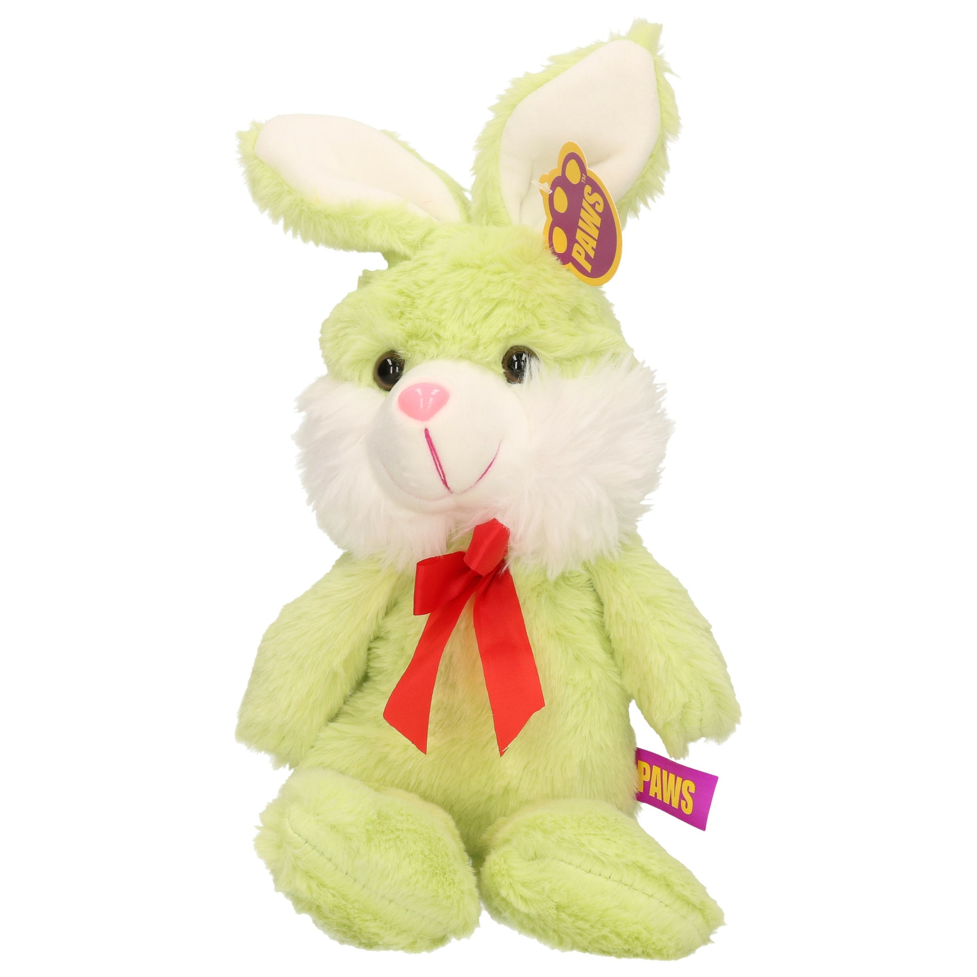 paashaas-knuffel-zacht-pluche-groen-32-cm-strikje_10426941
