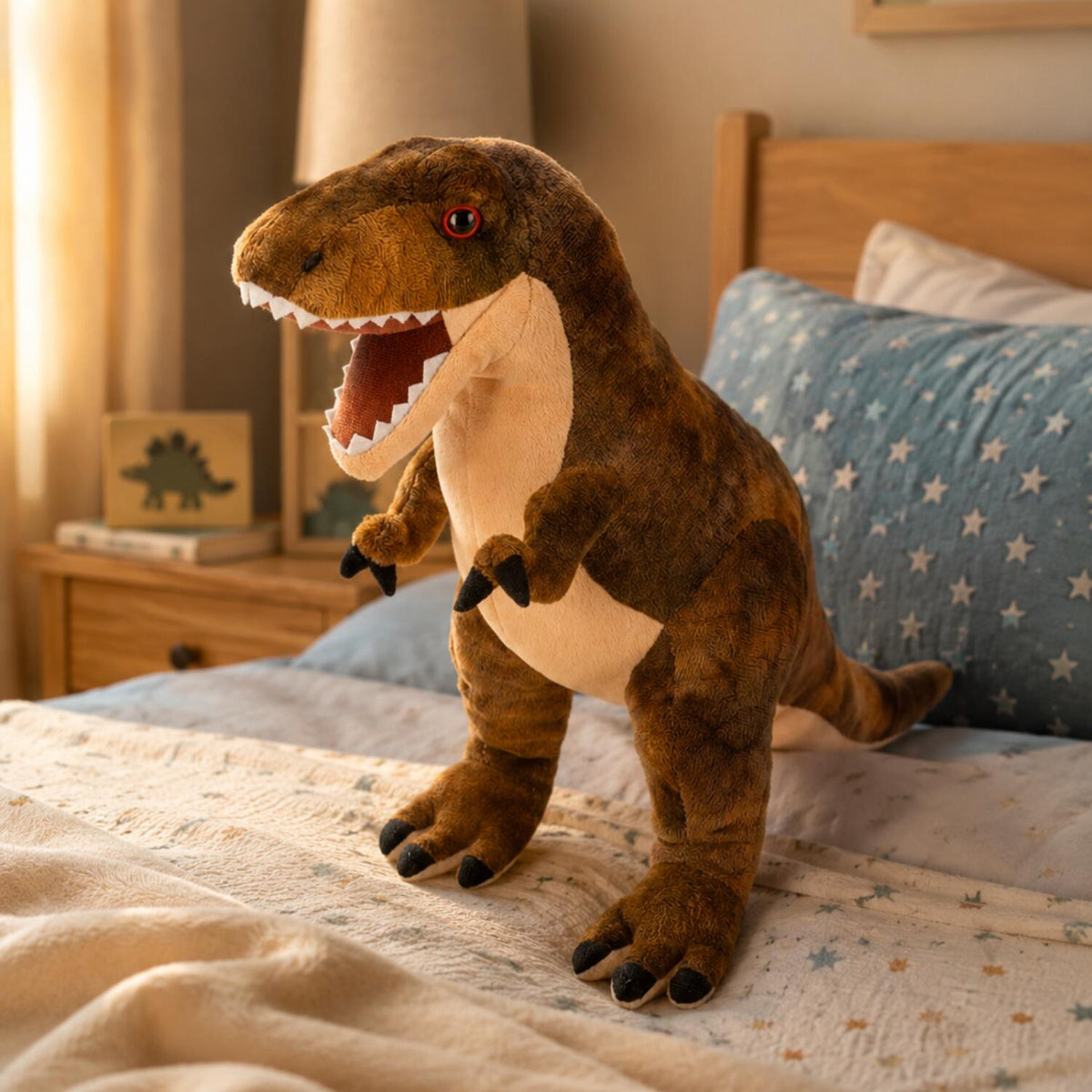 wild-republic-trex-knuffel-pluche-bruin-25-cm_10182942-4