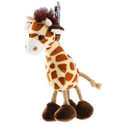 Pluche giraffe sleutelhanger - knuffel - 13 cm - clip - Pluchen speelgoed