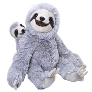 wild-republic-pluche-luiaard-met-jong-knuffeldier-grijs-38-cm-bosdieren-knuffels_10181945