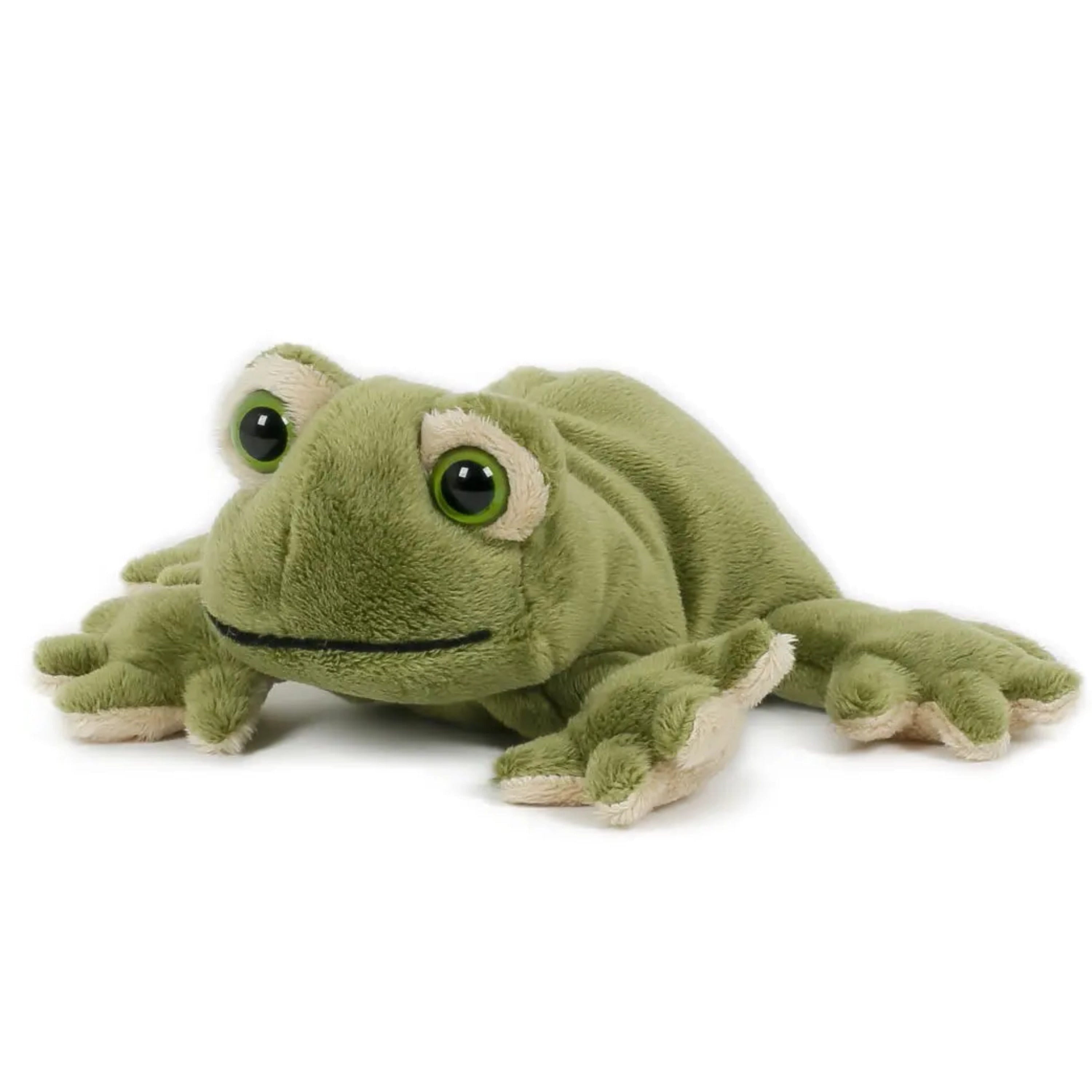 Pluche kikker knuffel - 13 cm - zachte knuffel - cadeau - Pluchen speelgoed
