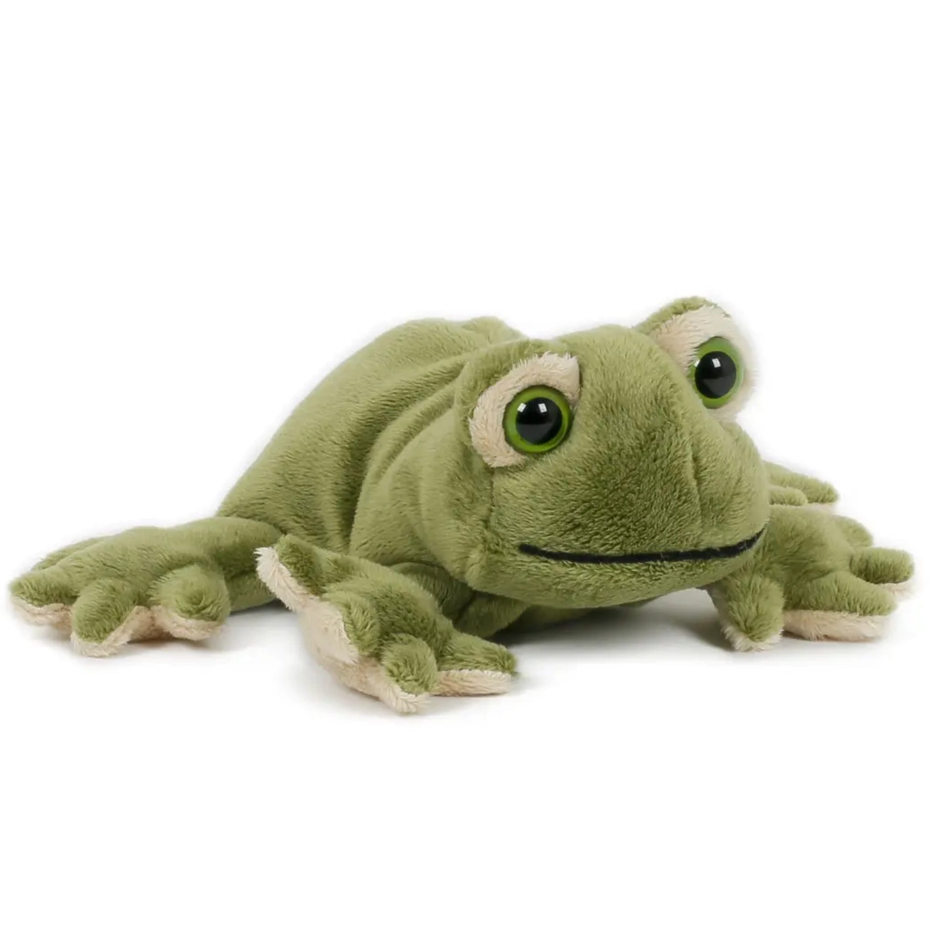 Pluche kikker knuffel - 13 cm - zachte knuffel - cadeau - Pluchen speelgoed