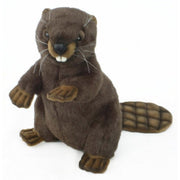Hansa bever knuffel - pluche - 29 cm - bosdier - Pluchen speelgoed