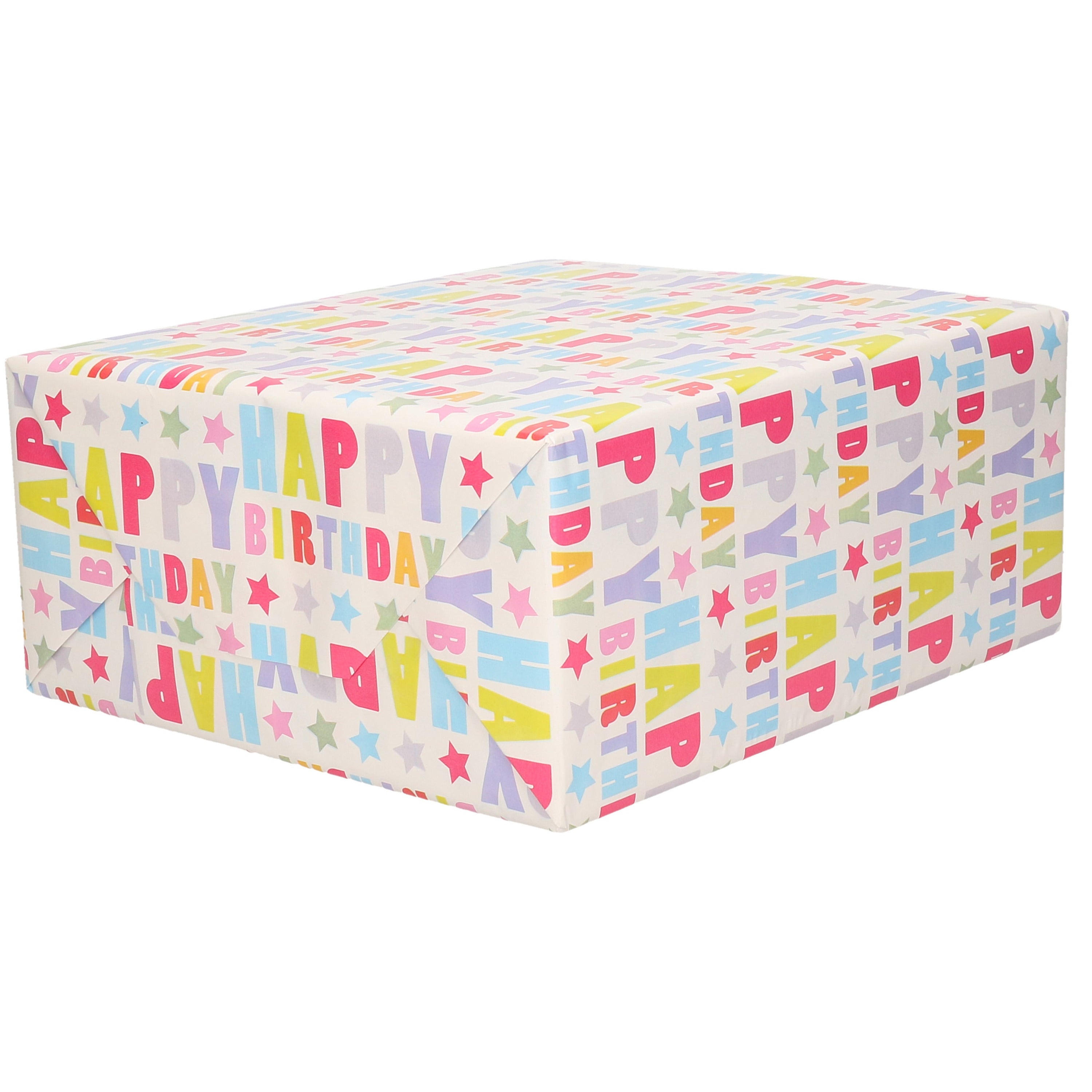 bellatio-decorations-verjaardag-cadeaupapier-happy-birthday-200x70-cm_10501963-2