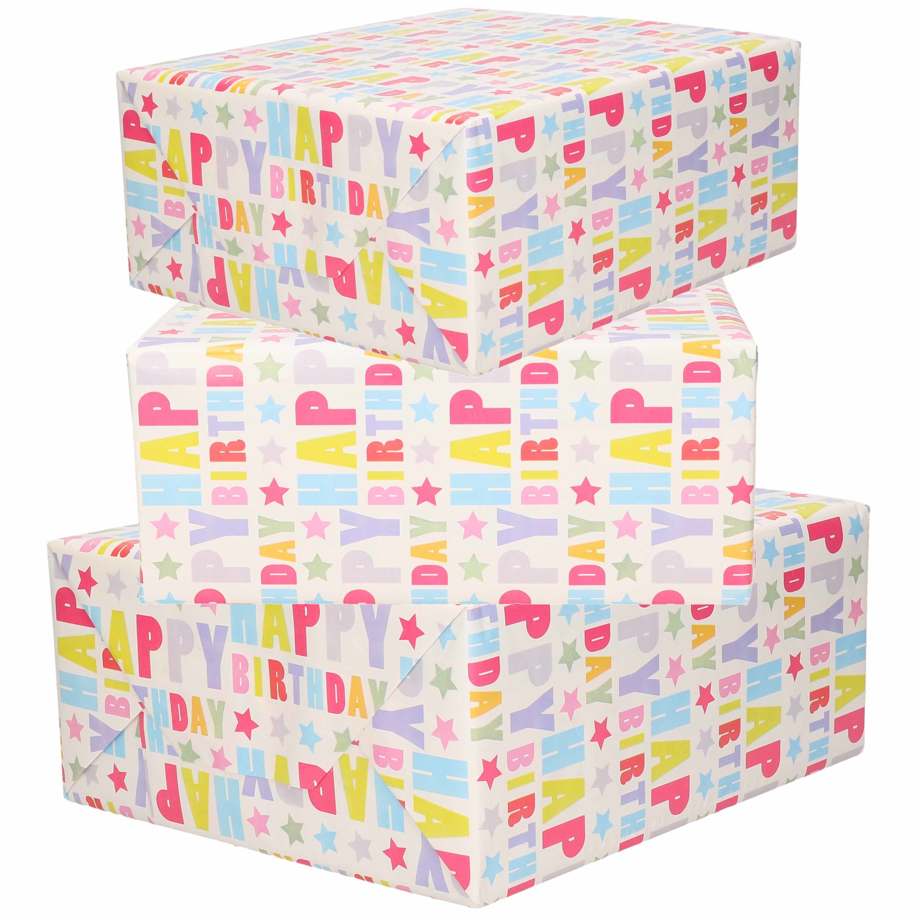 bellatio-decorations-verjaardag-cadeaupapier-happy-birthday-200x70-cm_10501963-3