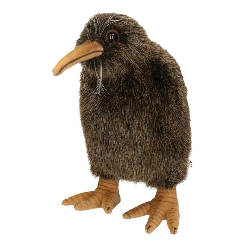 Hansa kiwi knuffel - pluche - 20 cm - vogel knuffeldier - Pluchen speelgoed