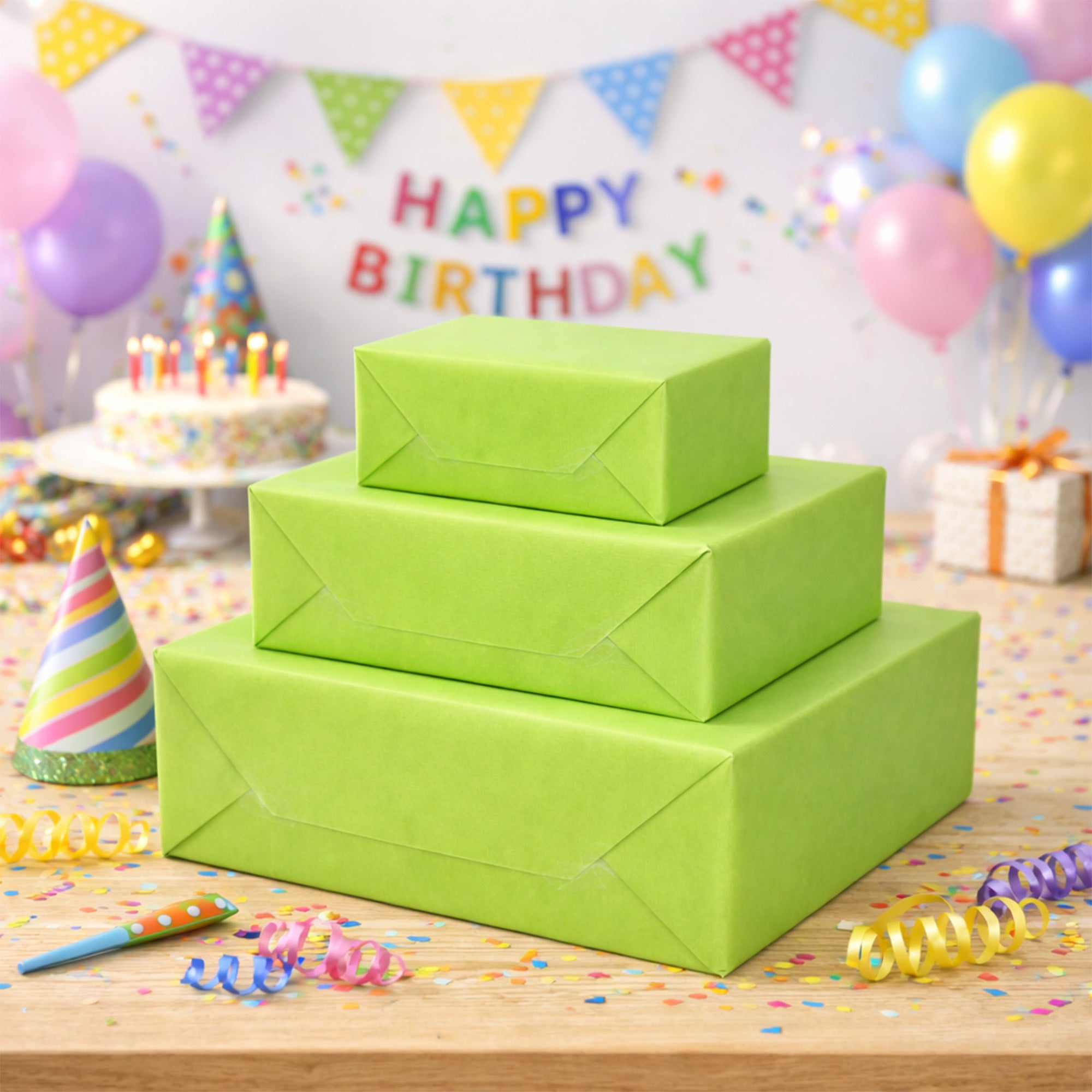 bellatio-decorations-cadeaupapier-groen-200x70-cm-inpakpapier_10501969-6