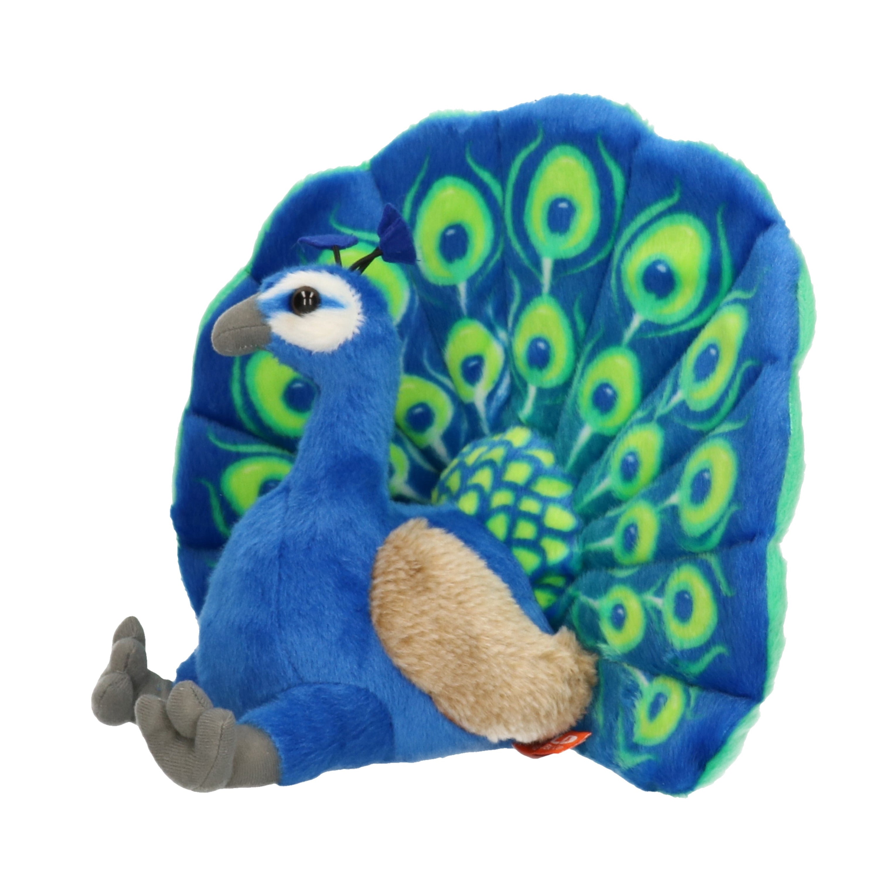 wild-republic-knuffel-pauw-30-cm-pluche-groen-blauw-vogels_10006973-1
