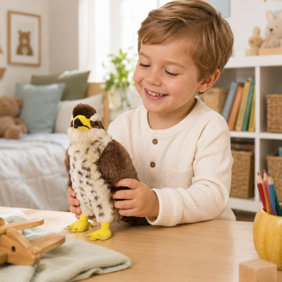 pluche-havik-knuffel-bruin-wit-23-cm-roofvogel-vogelknuffel_10065973-8