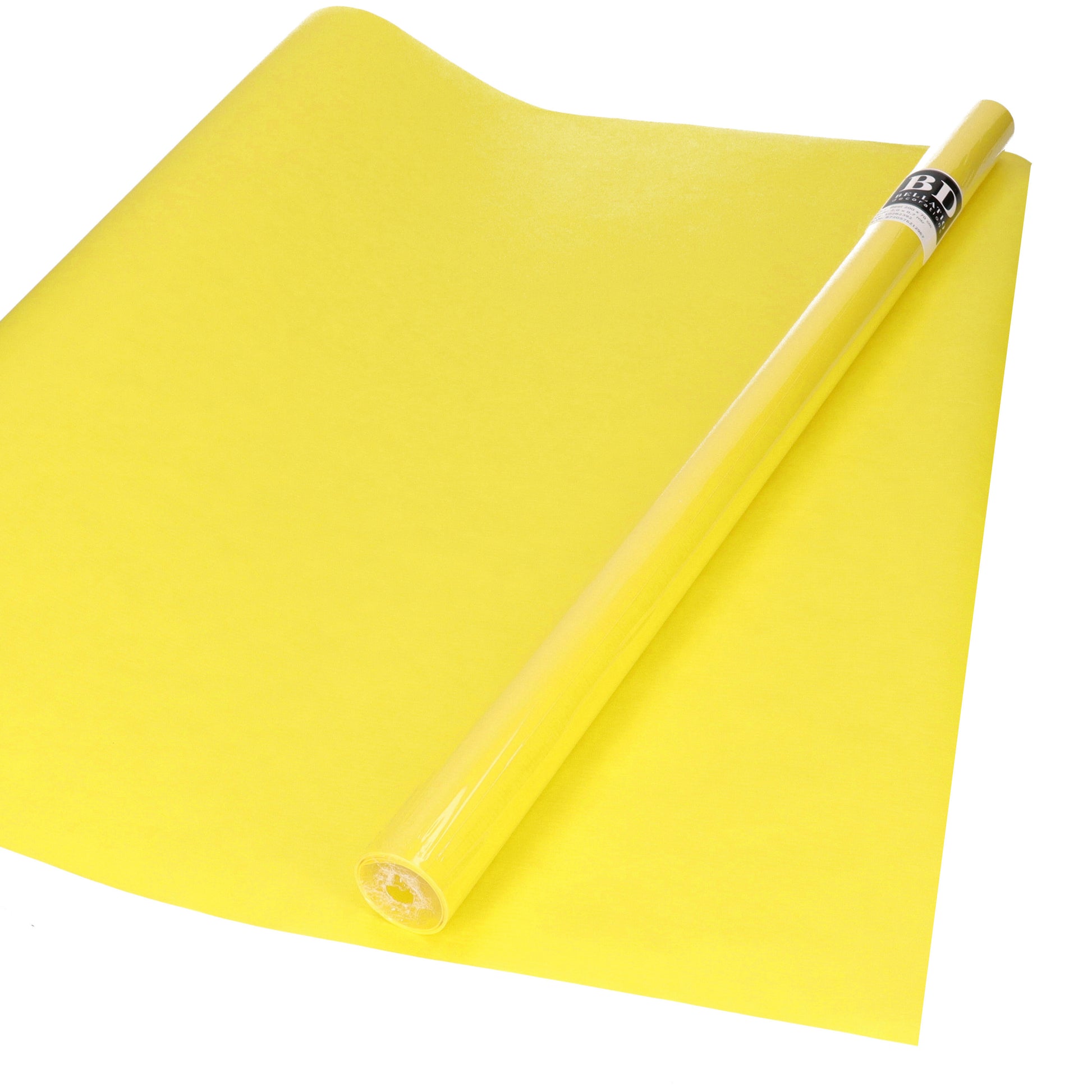 bellatio-decorations-cadeaupapier-geel-200x70-cm-inpakpapier_10501975-2